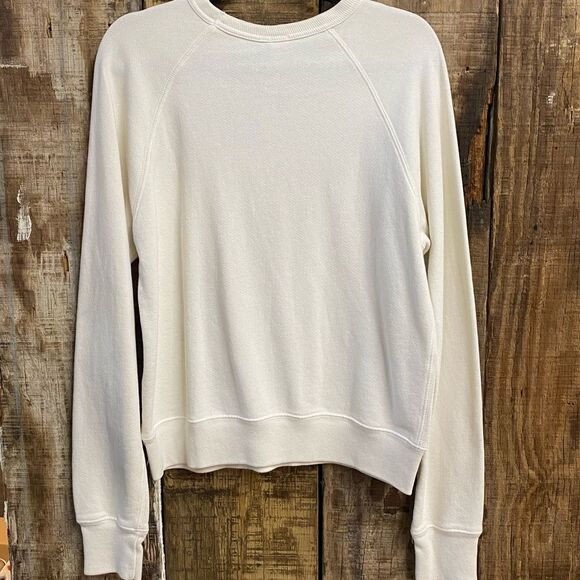 Re/Done Peanuts raglan sweatshirt classic crew neck soft top $228 Sz S - Picture 8 of 9